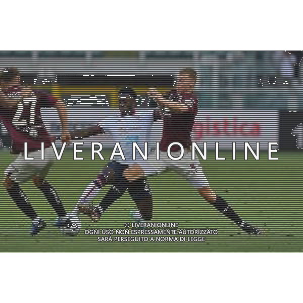TVMV-Torino 21.08.2023 Stadio Grande Torino ©Manuela Viganti/Agenzia Aldo Liverani Torino vs Cagliari Campionato Calcio Serie A TIM 2023/2024 1a giornata Nella foto: ibrahim sulemana e perr schuurs ©Viganti / AGENZIA ALDO LIVERANI SAS