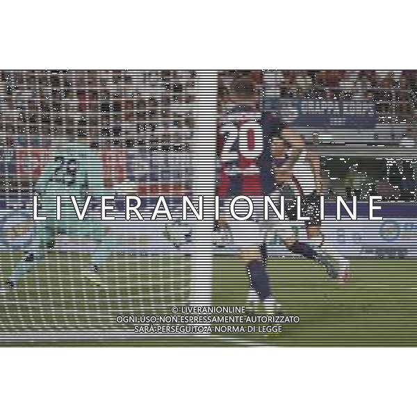 ZCP - BOLOGNA vs MILAN partita di campionato serie A - nella foto: goal Giround Oliver (a.c. Milan) ©Claudio Zamagni/Agenzia Aldo Liverani s.a.s.