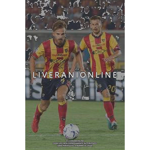 Marin Pongracic (US Lecce) and Ylber Ramadani (US Lecce) during the Italian soccer Serie A match US Lecce vs SS Lazio on August 20, 2023 at Via del Mare Stadium in Lecce, Italy. Photo by Emmanuele Mastrodonato/ag. Aldo Liverani sas