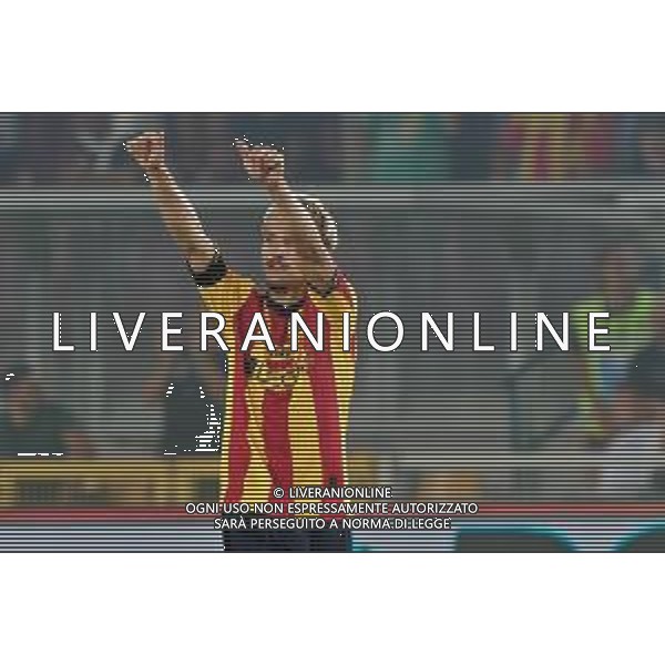 Pontus Almqvist (US Lecce) celebrates after scoring a goal during the Italian soccer Serie A match US Lecce vs SS Lazio on August 20, 2023 at Via del Mare Stadium in Lecce, Italy. Photo by Emmanuele Mastrodonato/ag. Aldo Liverani sas