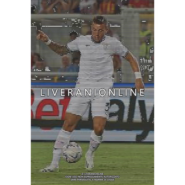 Luca Pellegrini (S.S. Lazio) during the Italian soccer Serie A match US Lecce vs SS Lazio on August 20, 2023 at Via del Mare Stadium in Lecce, Italy. Photo by Emmanuele Mastrodonato/ag. Aldo Liverani sas