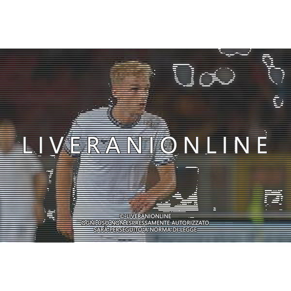 Gustav Isaksen (S.S. Lazio) during the Italian soccer Serie A match US Lecce vs SS Lazio on August 20, 2023 at Via del Mare Stadium in Lecce, Italy. Photo by Emmanuele Mastrodonato/ag. Aldo Liverani sas