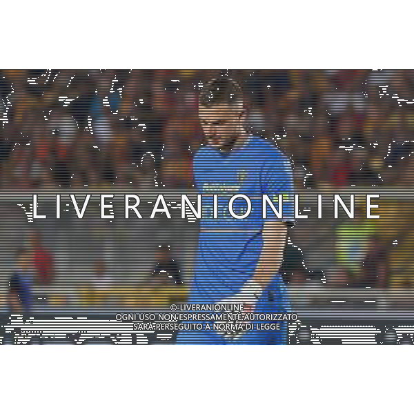 Wladimiro Falcone (US Lecce) during the Italian soccer Serie A match US Lecce vs SS Lazio on August 20, 2023 at Via del Mare Stadium in Lecce, Italy. Photo by Emmanuele Mastrodonato/ag. Aldo Liverani sas