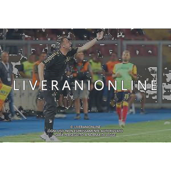 coach Roberto D’Aversa (US Lecce) during the Italian soccer Serie A match US Lecce vs SS Lazio on August 20, 2023 at Via del Mare Stadium in Lecce, Italy. Photo by Emmanuele Mastrodonato/ag. Aldo Liverani sas