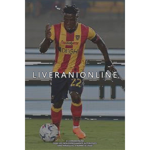Lameck Banda (US Lecce) during the Italian soccer Serie A match US Lecce vs SS Lazio on August 20, 2023 at Via del Mare Stadium in Lecce, Italy. Photo by Emmanuele Mastrodonato/ag. Aldo Liverani sas