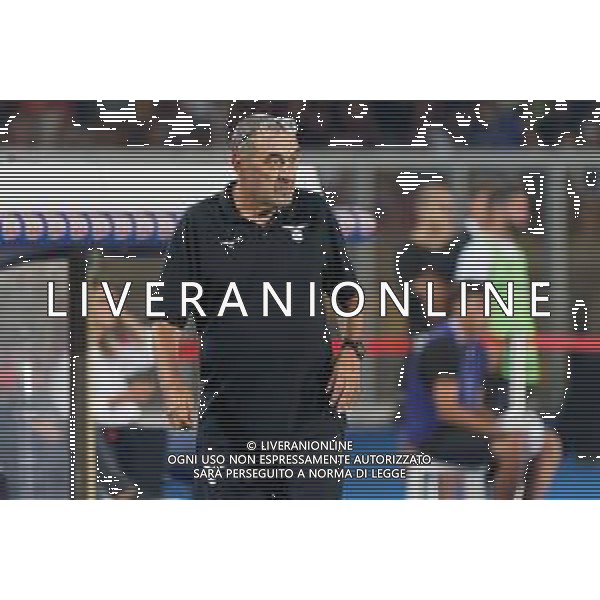 coach Maurizio Sarri (S.S. Lazio) during the Italian soccer Serie A match US Lecce vs SS Lazio on August 20, 2023 at Via del Mare Stadium in Lecce, Italy. Photo by Emmanuele Mastrodonato/ag. Aldo Liverani sas