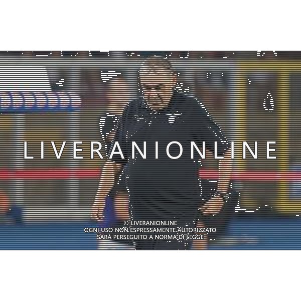 coach Maurizio Sarri (S.S. Lazio) during the Italian soccer Serie A match US Lecce vs SS Lazio on August 20, 2023 at Via del Mare Stadium in Lecce, Italy. Photo by Emmanuele Mastrodonato/ag. Aldo Liverani sas