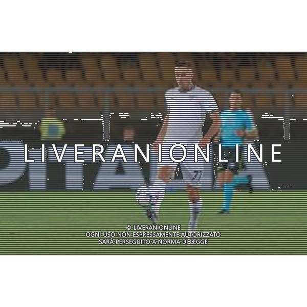 Adam Marusic (S.S. Lazio) during the Italian soccer Serie A match US Lecce vs SS Lazio on August 20, 2023 at Via del Mare Stadium in Lecce, Italy. Photo by Emmanuele Mastrodonato/ag. Aldo Liverani sas