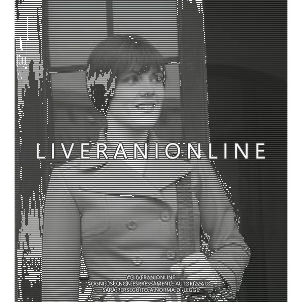 NEG-RETROSPETTIVA CATERINA CASELLI CANTANTE NELLA FOTO CATERINA CASELLI NELL\'ANNO 1968 A MILANO AG ALDO LIVERANI SAS  