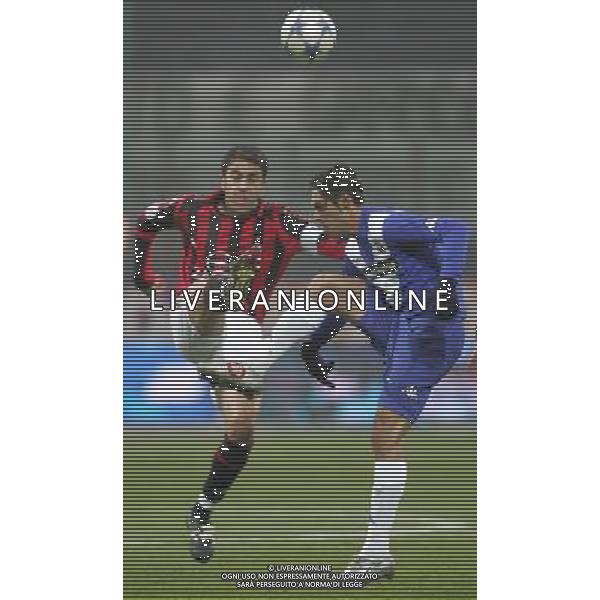MILANO 29-11-05 COPPA ITALIA TIM - QUARTI DI FINALE MILAN - BRESCIA NELLA FOTO: COSTACURTA ALBERTI PH: ANDRY/LIVERANI