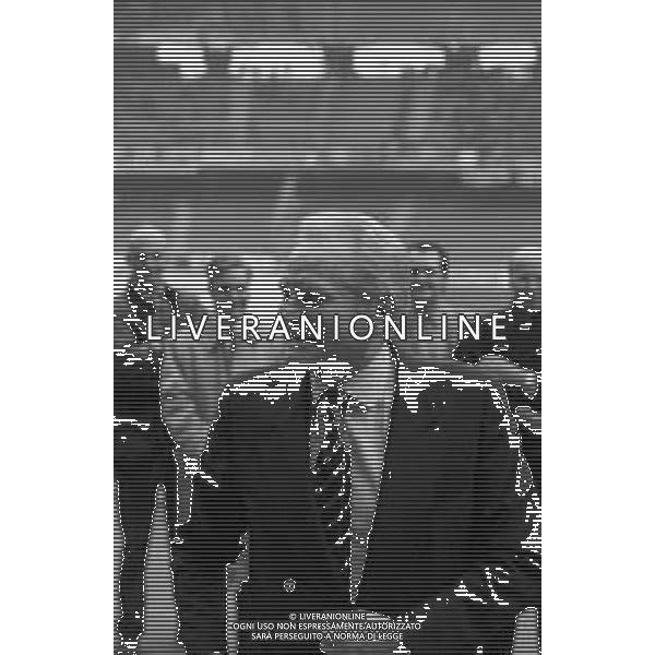 Neg- RETROSPETTIVA GIAMPIERO BONIPERTI DIRIGENTE SPORTIVO JUVENTUS NELLA FOTO NELL\'ANNO 1993-1994 AG ALDO LIVERANI SAS