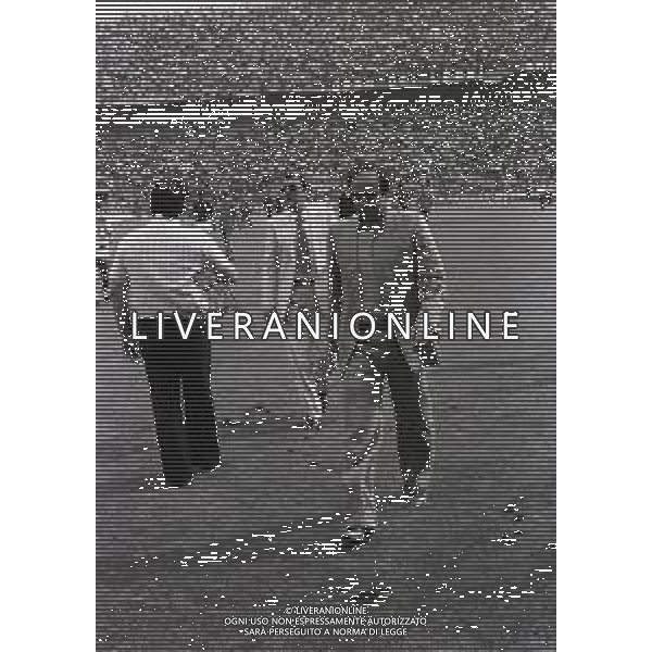 RETROSPETTIVA ANTONIO RENNA ALLENATORE NELLA FOTO ANTONIO RENNA ALLENATORE DEL BARI CALCIO NELL\'ANNO 1980-1981 AG ALDO LIVERANI SAS