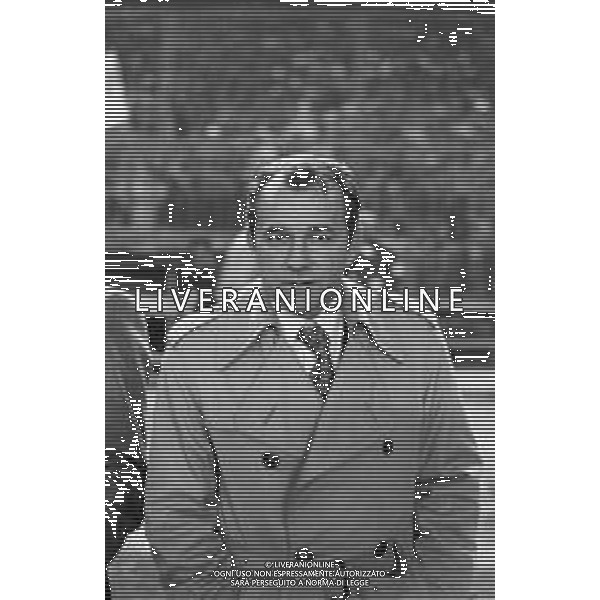Neg- RETROSPETTIVA VUJADIN BOSKOV ALLENATORE DI CALCIO NELLA FOTO ALLENATORE DEL REAL MADRID NELL\'ANNO 1980-1981 AG ALDO LIVERANI SAS