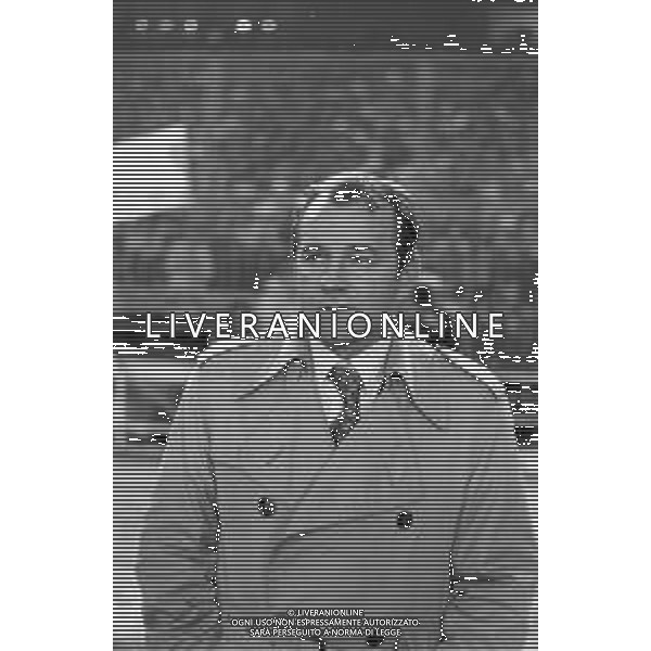 Neg- RETROSPETTIVA VUJADIN BOSKOV ALLENATORE DI CALCIO NELLA FOTO ALLENATORE DEL REAL MADRID NELL\'ANNO 1980-1981 AG ALDO LIVERANI SAS