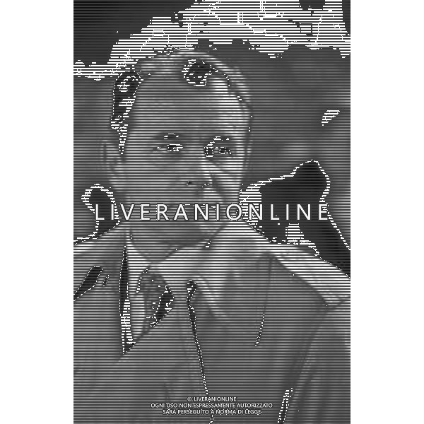 Neg- RETROSPETTIVA VUJADIN BOSKOV ALLENATORE DI CALCIO NELLA FOTO ALLENATORE DEL REAL MADRID NELL\'ANNO 1980-1981 AG ALDO LIVERANI SAS