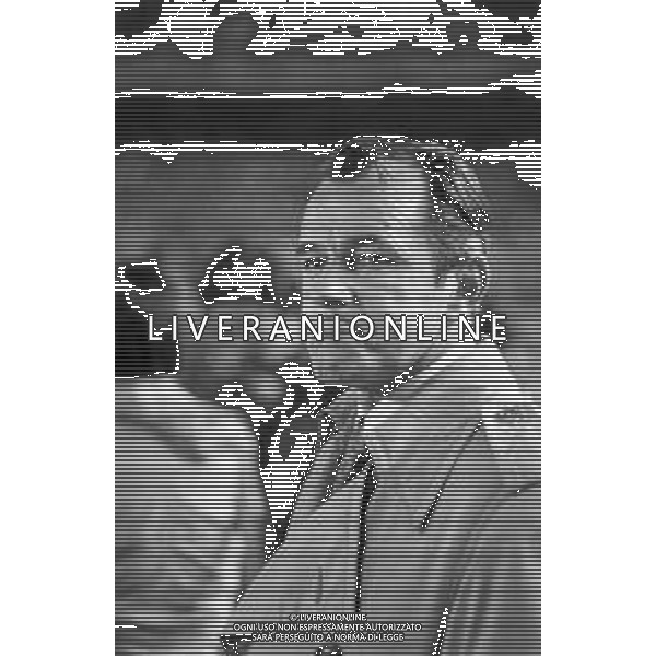 Neg- RETROSPETTIVA VUJADIN BOSKOV ALLENATORE DI CALCIO NELLA FOTO ALLENATORE DEL REAL MADRID NELL\'ANNO 1980-1981 AG ALDO LIVERANI SAS