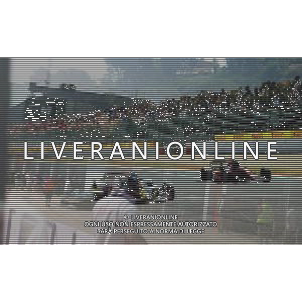 IMOLA 26 08 2023 AUTODROMO ENZO E DINO FERRARI "MINARDI DAY" NELLA FOTO RIFLESSO BOX PISTA FOTO GIANNI SANNA-AG ALDO LIVERANI SAS