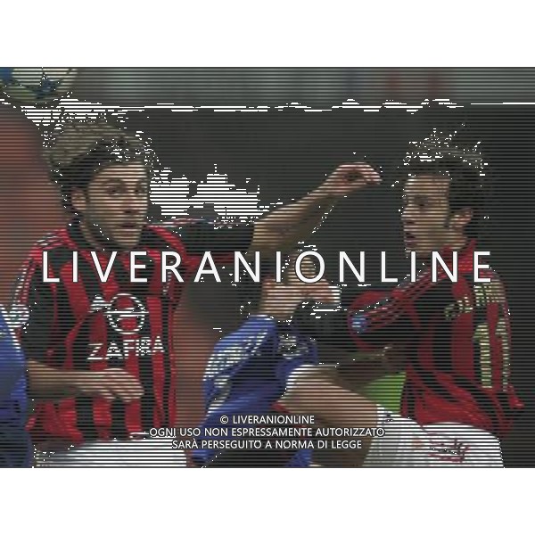 MILANO 29-11-05 COPPA ITALIA TIM - QUARTI DI FINALE MILAN - BRESCIA NELLA FOTO: GOL GILARDINO PH: ANDRY/LIVERANI