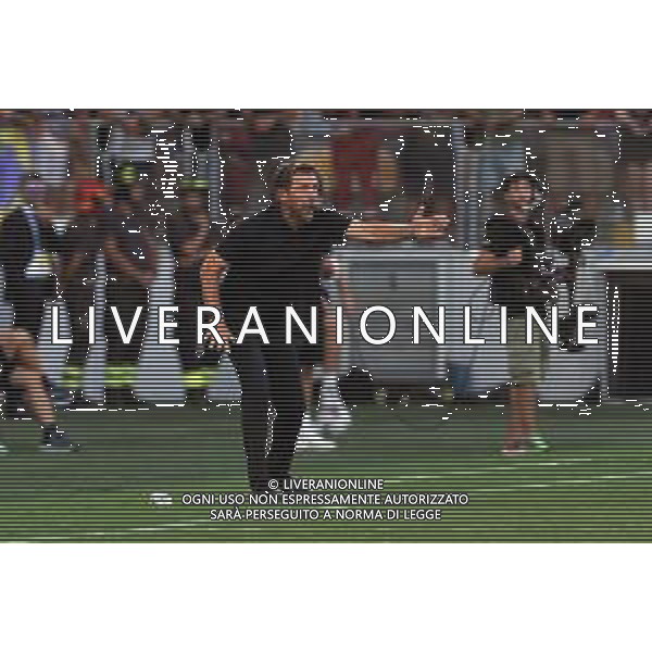 Frosinone vs Atalanta - Campionato Serie A - 2 giornata - Stadio B.Stirpe - Frosinone 26-08-2023 nella foto Eusebio Di Francesco foto federico gaetano-ag aldo liverani sas