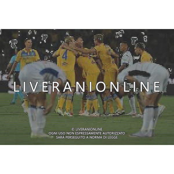 Frosinone vs Atalanta - Campionato Serie A - 2 giornata - Stadio B.Stirpe - Frosinone 26-08-2023 nella foto Esultanza finale Frosinone FOTO FEDERICO GAETANO-AG ALDO LIVERANI SAS