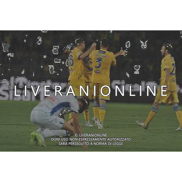 Frosinone vs Atalanta - Campionato Serie A - 2 giornata - Stadio B.Stirpe - Frosinone 26-08-2023 nella foto Esultanza finale Frosinone FOTO FEDERICO GAETANO-AG ALDO LIVERANI SAS