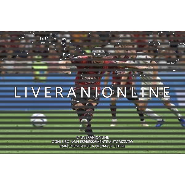 Milan vs Torino nella foto Olivier Giroud (Milan) segna il gol del 2 a 1 Milano 26-08-2023 Stadio Giuseppe Meazza - San Siro Campionato Serie A TIM - 2a giornata foto Roberto Garavaglia/ag. Aldo Liverani sas