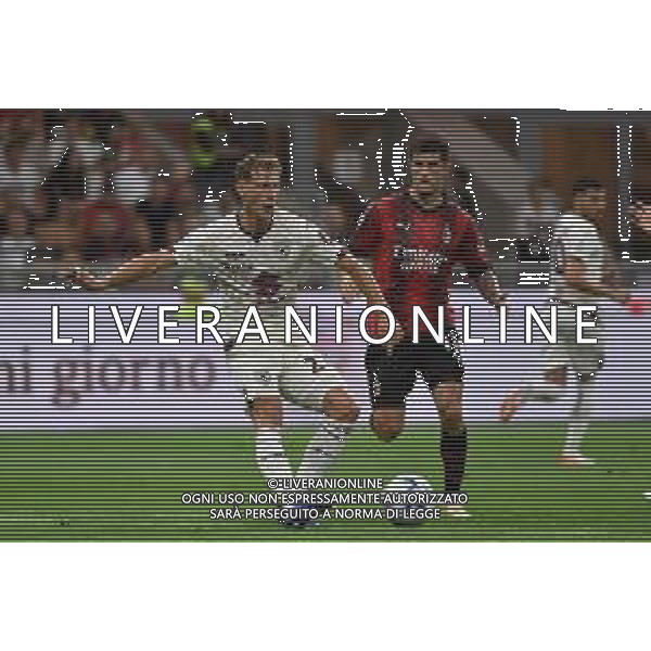 Milan vs Torino nella foto Mergim Vojvoda (Torino) e Tijjani Reijnders (Milan) Milano 26-08-2023 Stadio Giuseppe Meazza - San Siro Campionato Serie A TIM - 2a giornata foto Roberto Garavaglia/ag. Aldo Liverani sas