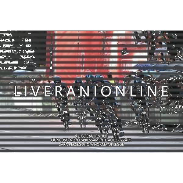 26-08-2023 Vuelta A Espana; Tappa 01 Barcelona - Barcelona; 2023, Dsm - Firmenich; Milesi, Lorenzo; Barcelona; FOTO STEFANO SIROTTI-AG ALDO LIVERANI SAS