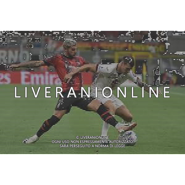Milan vs Torino nella foto Theo Hernandez (Milan) e Pietro Pellegri (Torino) Milano 26-08-2023 Stadio Giuseppe Meazza - San Siro Campionato Serie A TIM - 2a giornata foto Roberto Garavaglia/ag. Aldo Liverani sas