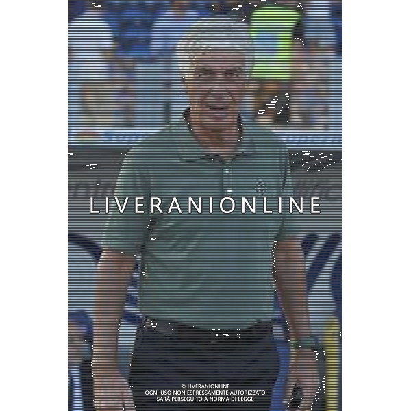Lazio vs Genoa - Campionato Serie A - 2 giornata - Stadio Olimpico - Roma 27-08-2023 nella foto Gianpiero Gasperini FOTO FEDERICO GAETANO-AG ALDO LIVERANI SAS
