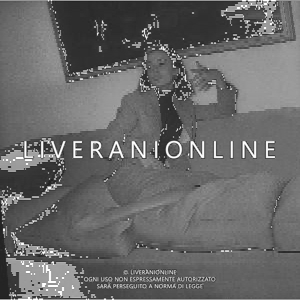 NEG-RETROSPETTIVA ANNA MARIA FERRERO ATTRICE NELLA FOTO ANNA MARIA FERRERO NELL\'ANNO 1954 A ROMA FOTO SANDRO VESPASIANI-AG ALDO LIVERANI SAS 