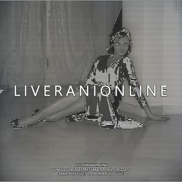 NEG-RETROSPETTIVA ANNA MARIA FERRERO ATTRICE NELLA FOTO ANNA MARIA FERRERO NELL\'ANNO 1954 A ROMA FOTO SANDRO VESPASIANI-AG ALDO LIVERANI SAS 