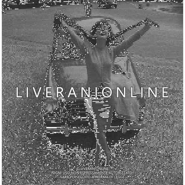 NEG-RETROSPETTIVA ANNA MARIA FERRERO ATTRICE NELLA FOTO ANNA MARIA FERRERO NELL\'ANNO 1958 A ROMA FOTO SANDRO VESPASIANI-AG ALDO LIVERANI SAS 