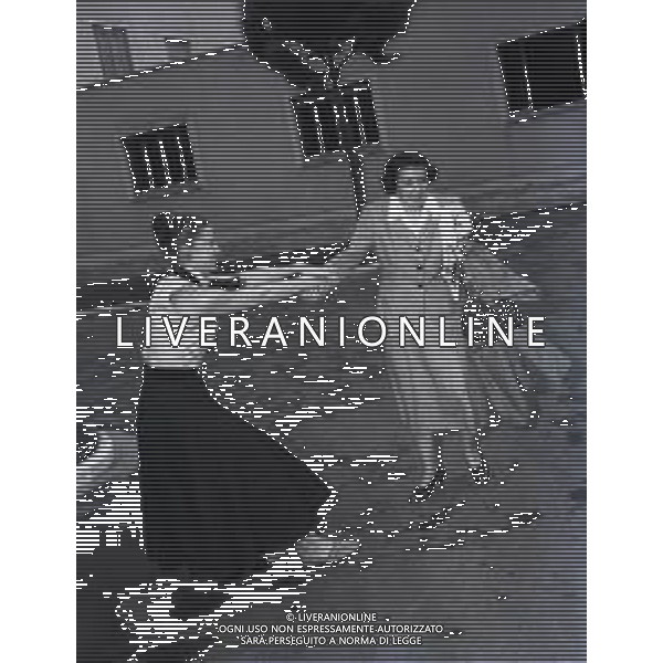 NEG-RETROSPETTIVA ANNA MARIA FERRERO ATTRICE NELLA FOTO ANNA MARIA FERRERO NELL\'ANNO 1952 A ROMA FOTO SANDRO VESPASIANI-AG ALDO LIVERANI SAS  