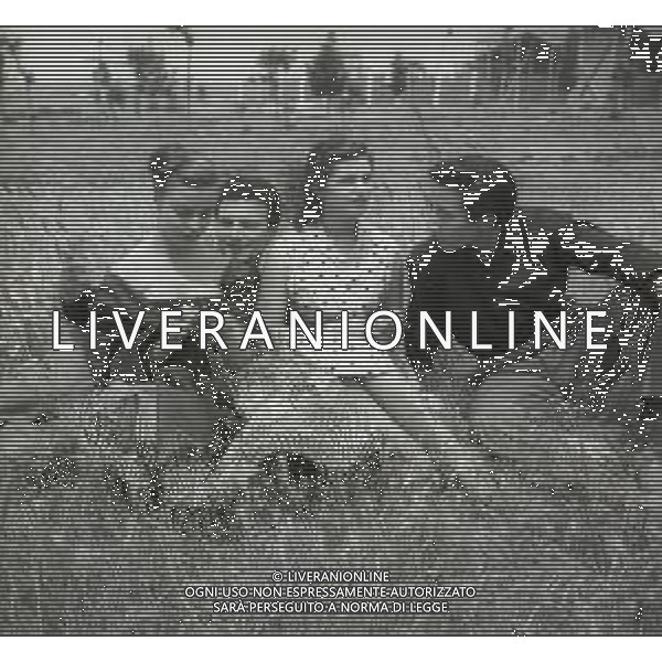 NEG-RETROSPETTIVA ANNA MARIA FERRERO ATTRICE NELLA FOTO ANNA MARIA FERRERO NELL\'ANNO 1950 A ROMA FOTO SANDRO VESPASIANI-AG ALDO LIVERANI SAS  