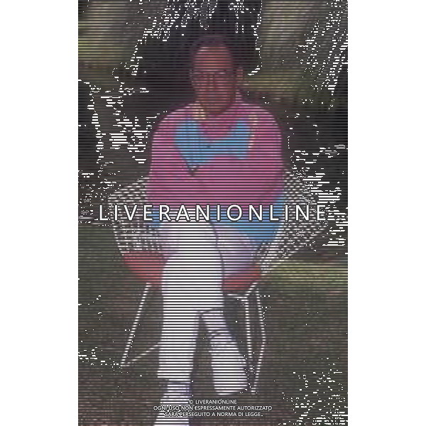 DIAP-RETROSPETTIVA GIANNI BONCOMPAGNI CONDUTTORE RADIOFONICO E PAROLIERE NELLA FOTO GIANNI BONCOMPAGNI A VENEZIA AG ALDO LIVERANI SAS 
