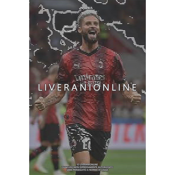 Milan vs Torino nella foto Olivier Giroud (Milan) esulta dopo il gol del 2 a 1 Milano 26-08-2023 Stadio Giuseppe Meazza - San Siro Campionato Serie A TIM - 2a giornata foto Roberto Garavaglia/ag. Aldo Liverani sas