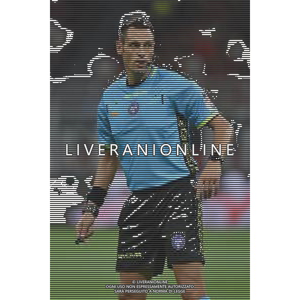 Milan vs Torino nella foto l\'arbitro Maurizio Mariani di Aprilia (LT) Milano 26-08-2023 Stadio Giuseppe Meazza - San Siro Campionato Serie A TIM - 2a giornata foto Roberto Garavaglia/ag. Aldo Liverani sas