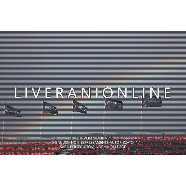 Circuit atmosphere - a rainbow above the grandstand. 27.08.2023. Formula 1 World Championship, Rd 14, Dutch Grand Prix, Zandvoort, Netherlands, Race Day. - www.xpbimages.com, EMail: requests@xpbimages.com © Copyright: Staley / XPB Images AG ALDO LIVERANI SAS-ONLY ITALY
