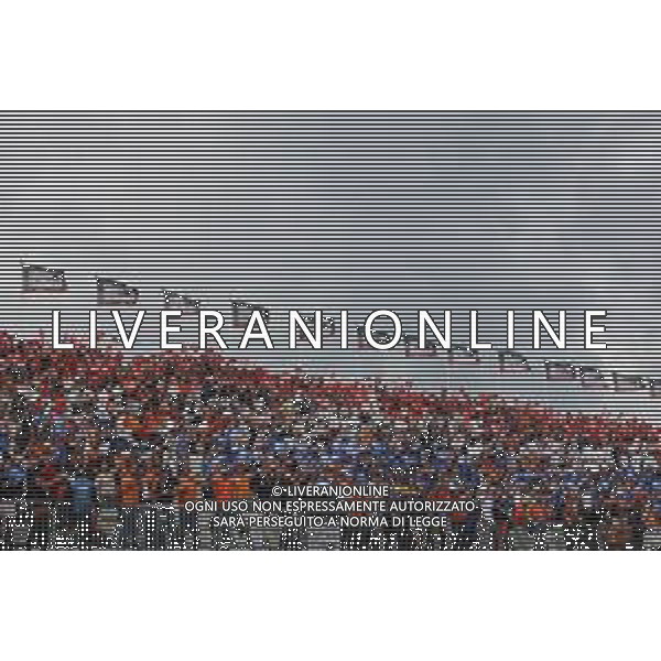 Circuit atmosphere - fans in the grandstand. 27.08.2023. Formula 1 World Championship, Rd 14, Dutch Grand Prix, Zandvoort, Netherlands, Race Day. - www.xpbimages.com, EMail: requests@xpbimages.com © Copyright: Bearne / XPB Images AG ALDO LIVERANI SAS-ONLY ITALY