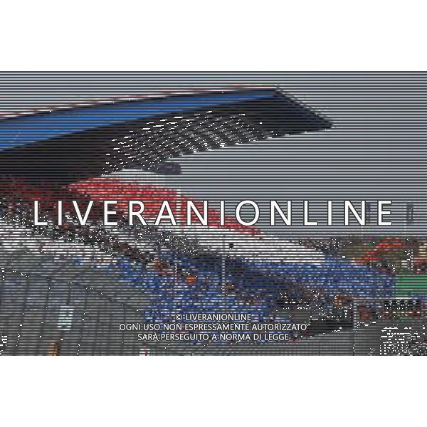 Circuit atmosphere - fans in the grandstand. 27.08.2023. Formula 1 World Championship, Rd 14, Dutch Grand Prix, Zandvoort, Netherlands, Race Day. - www.xpbimages.com, EMail: requests@xpbimages.com © Copyright: Moy / XPB Images ONLY ITALY-AG ALDO LIVERANI SAS
