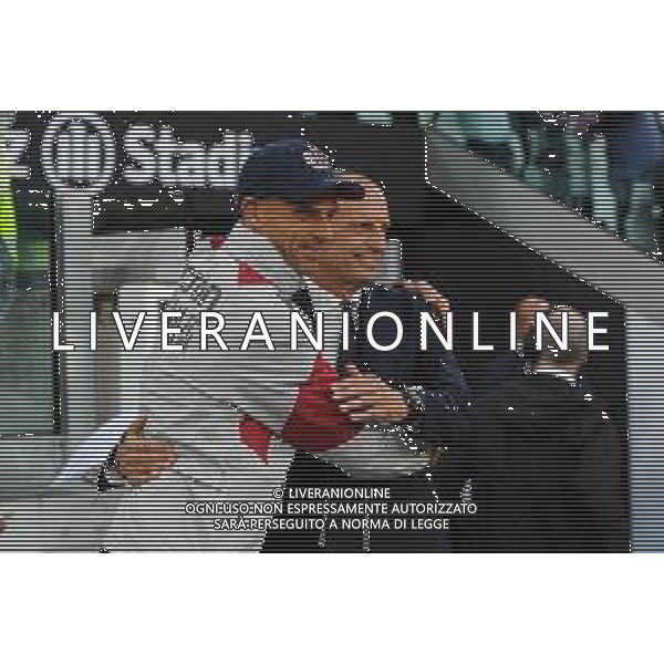 Torino 27.08.2023 Allianz Stadium @Manuela Viganti/Ag. Aldo Liverani sas Juventus vs Bologna Campionato Calcio Serie A TIM 2023/2024 2a giornata Nella foto: thiago motta e massimiliano allegri