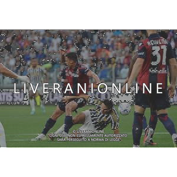 Torino 27.08.2023 Allianz Stadium @Manuela Viganti/Ag. Aldo Liverani sas Juventus vs Bologna Campionato Calcio Serie A TIM 2023/2024 2a giornata Nella foto: fallo di nikola moro su federico chiesa in area
