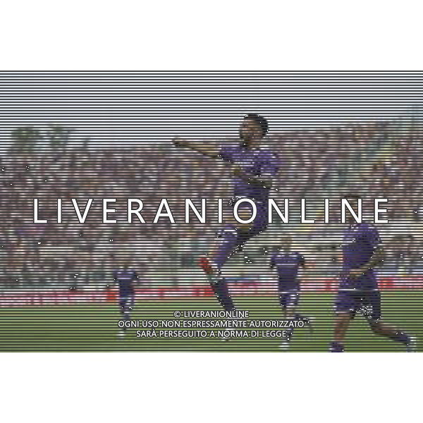 ZCP - 27/08/2023 - FIORENTINA vs LECCE partita di campionato serie A - nella foto: Esultanza Gonzalez (acf Fiorentina)-dopo il goal ©Claudio Zamagni/Agenzia Aldo Liverani s.a.s.