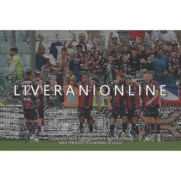 Torino 27.08.2023 Allianz Stadium @Manuela Viganti/Ag. Aldo Liverani sas Juventus vs Bologna Campionato Calcio Serie A TIM 2023/2024 2a giornata Nella foto: esultanza bologna dopo il gol di riccardo orsolini