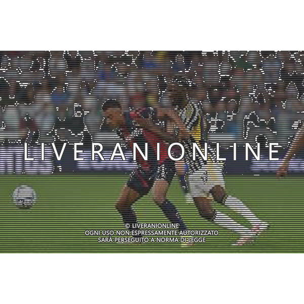 Torino 27.08.2023 Allianz Stadium @Manuela Viganti/Ag. Aldo Liverani sas Juventus vs Bologna Campionato Calcio Serie A TIM 2023/2024 2a giornata Nella foto: samuel iling junior e dan ndoye