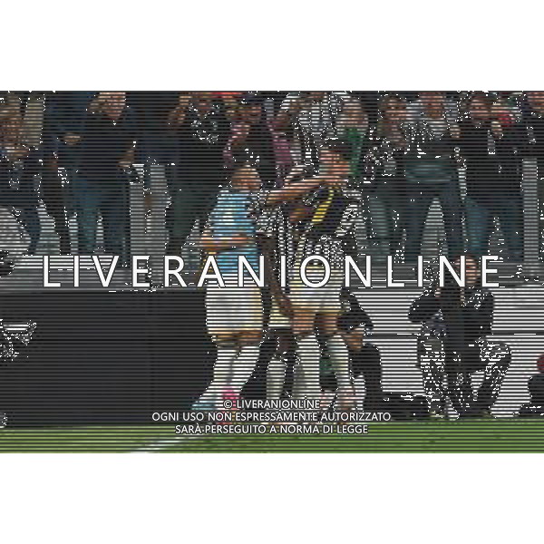 Torino 27.08.2023 Allianz Stadium @Manuela Viganti/Ag. Aldo Liverani sas Juventus vs Bologna Campionato Calcio Serie A TIM 2023/2024 2a giornata Nella foto: esultanza juventus dopo il gol di dusan vlhovic
