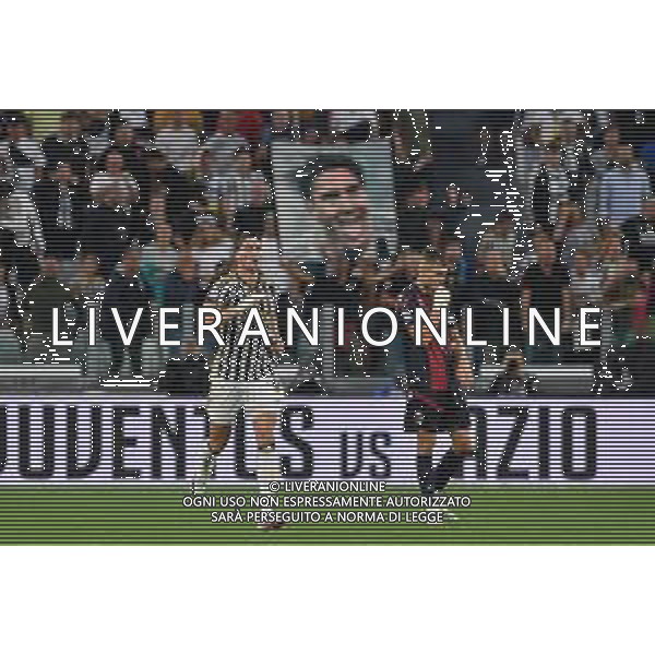 Torino 27.08.2023 Allianz Stadium @Manuela Viganti/Ag. Aldo Liverani sas Juventus vs Bologna Campionato Calcio Serie A TIM 2023/2024 2a giornata Nella foto: esultanza dusan vlahovic dopo il gol