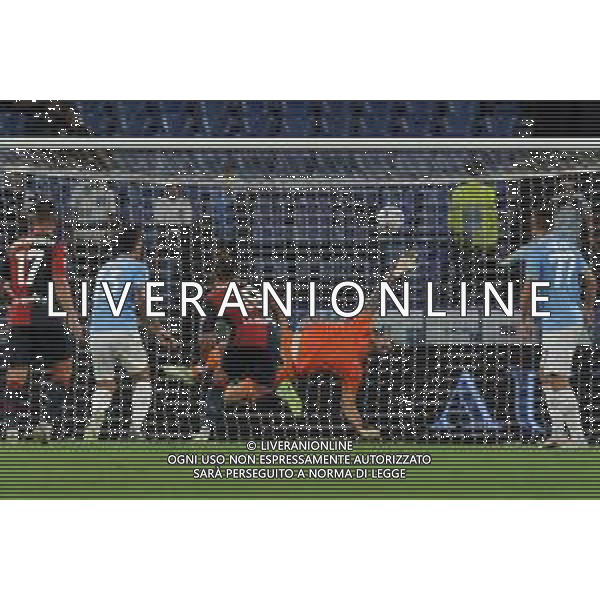 Lazio vs Genoa - Campionato Serie A - 2 giornata - Stadio Olimpico - Roma 27-08-2023 nella foto Gol Retegui foto federico gaetano-ag aldo liverani sas