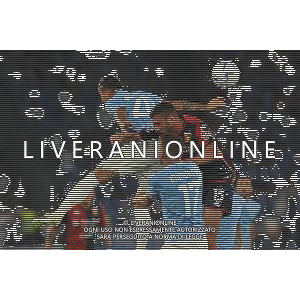 Lazio vs Genoa - Campionato Serie A - 2 giornata - Stadio Olimpico - Roma 27-08-2023 nella foto Zaccagni e Bani foto federico gaetano-ag aldo liverani sas